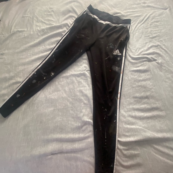 Paint Splatter Adidas Pants - Picture 1 of 4